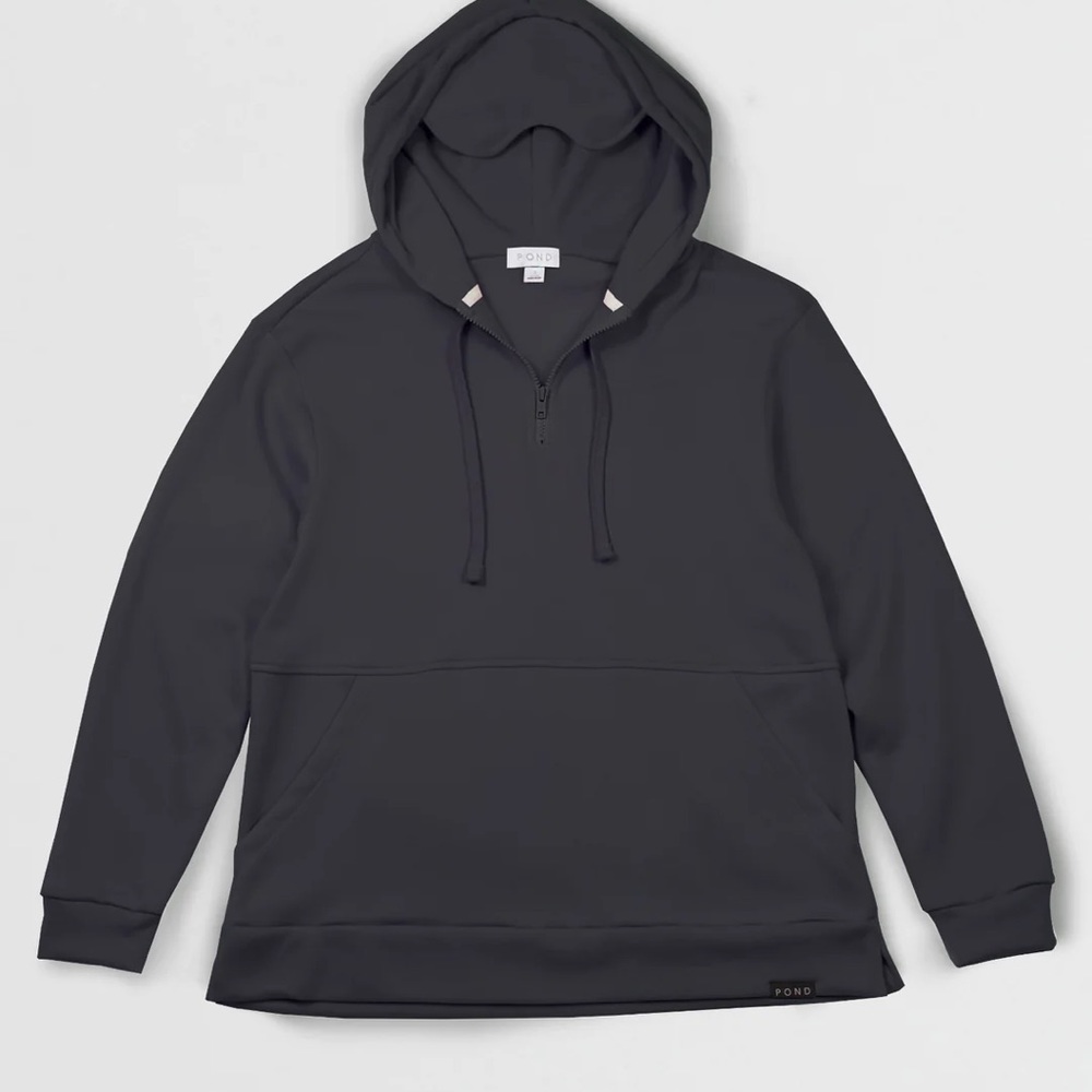 Pond LA Essential Black Hoodie